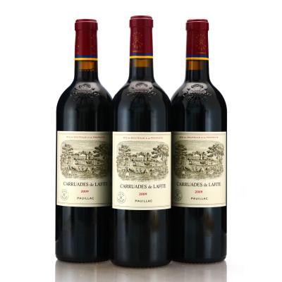 Carruades De Lafite 2009 Pauillac 3x75cl