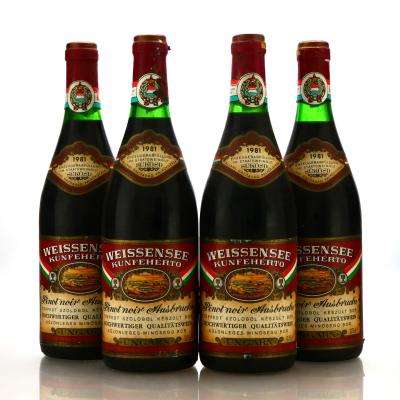 A.Gazdasag Pinot Noir Ausbruch 1981 Hungary 4x75cl