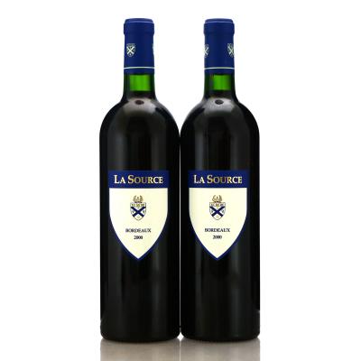 La Source 2000 Bordeaux 2x75cl