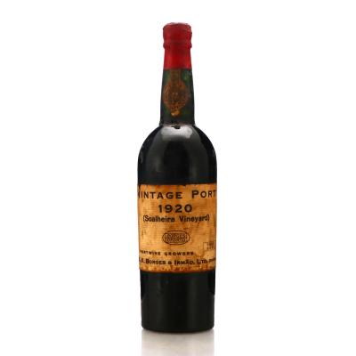 Borges & Irmao 1920 Vintage Port