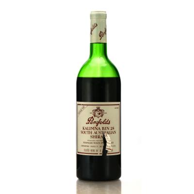 Penfolds Kalimna Bin 28 Shiraz 1978 South Australia