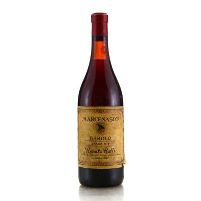 Renato Ratti Marcenasco 1979 Barolo