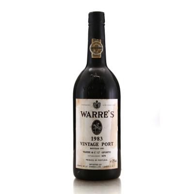 Warre's 1983 Vintage Port