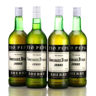 Gonzalez Byass Tio Pepe Fino Sherry 4x70cl