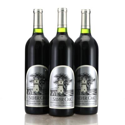 Silver Oak Cabernet Sauvignon 2006 Alexander Valley 3x75cl