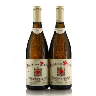 Clos Des Papes 2005 Chateauneuf-Du-Pape Blanc 2x75cl