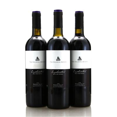 The Colonial Estate Explorateur Old Vine Shiraz 2005 Barossa Valley 3x75cl