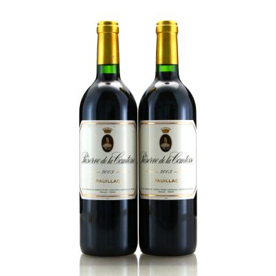 Reserve De La Comtesse 2003 Pauillac 2x75cl