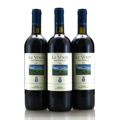 Dell' Ornellaia Le Volte 2010 Tuscany 3x75cl