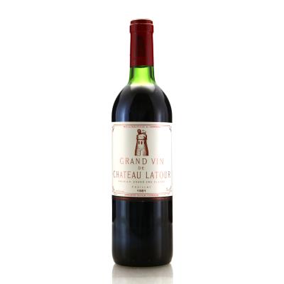 Ch. Latour 1981 Pauillac 1er-Cru