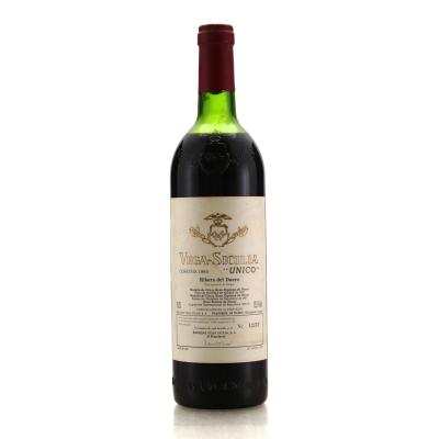 Vega Sicilia Unico 1985 Ribera del Duero Gran Reserva