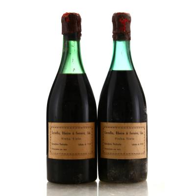 Carvalho Ribeiro and Ferreira 1938 Portugal 2x75cl