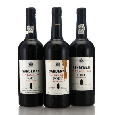 Sandeman 1985 Vintage Port 3x75cl