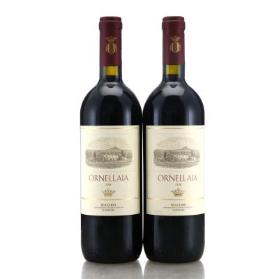 Ornellaia 2018 Bolgheri​​​​​​​ Superiore 2x75cl