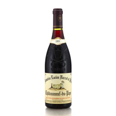 Dom. Lucien Barrot et Fils 2003 Chateauneuf-Du-Pape