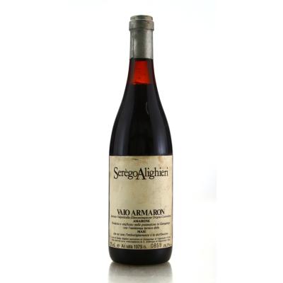 Serego Alighieri Vaio Armaron 1979 Amarone Recioto Valpolicella / Masi