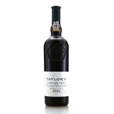 Taylor's 2003 Vintage Port