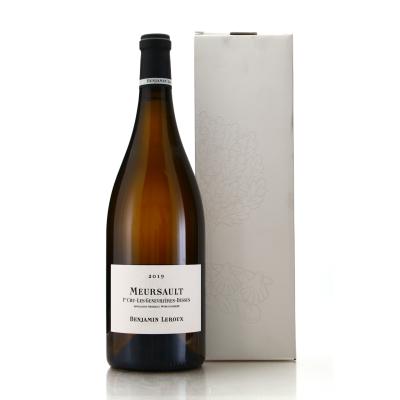 Benjamin Leroux Les Genevrieres Dessus 2019 Meursault 1er-Cru 150cl