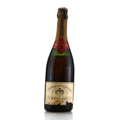 Krug Private Cuvee Extra Sec 1928 Vintage Champagne