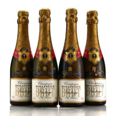 Bollinger Brut 1966 Vintage Champagne 4x37.5cl