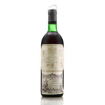 Marques De Riscal 1975 Rioja 