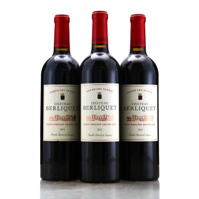 Ch. Berliquet 2014 St-Emilion 3x75cl