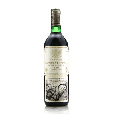 Marques De Riscal 1982 Rioja Reserva