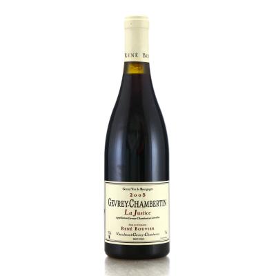 Dom. Rene Bouvier La Justice 2005 Gevrey-Chambertin