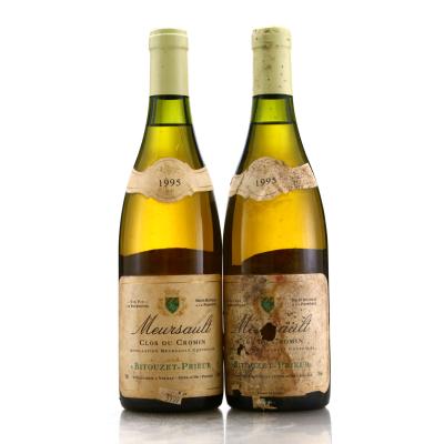 Bitouzet-Prieur Clos Du Cromin 1995 Meursault 1er-Cru 2x75cl