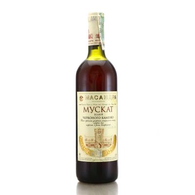 Massandra Muscat Dessert Wine 2011 Crimea Ukraine