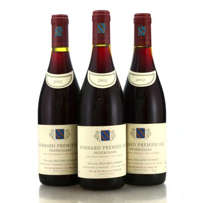 Dom. Billard-Gonnet Les Pezerolles 2002 Pommard 1er Cru 3x75cl