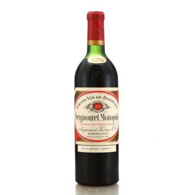 Seignouret Monopole 1959 Haut-Medoc