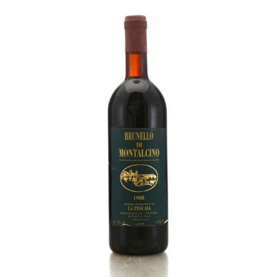 La Pescaia 1988 Brunello di Montalcino