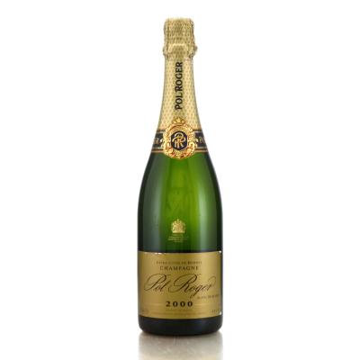 Pol Roger Blanc-De-Blancs Extra Cuvee De Reserve Brut 2000 Vintage Champagne