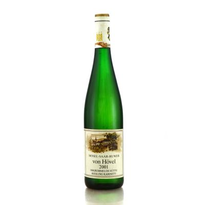 Von Hovel Oberemmeler Hutte Riesling Kabinett 2001 Mosel