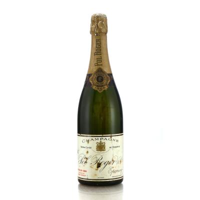 Pol Roger Extra Cuvee De Reserve Brut 1966 Vintage Champagne