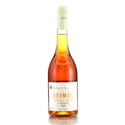 Oremus 5 Puttonyos 2001 Tokaji Aszu 50cl / Tempos Vega Sicilia