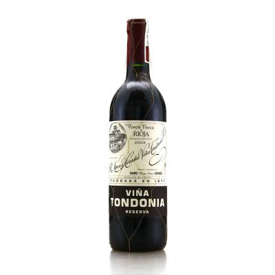 R. Lopez de Heredia Vina Tondonia 2004 Rioja Reserva