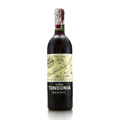 R. Lopez de Heredia Vina Tondonia 1995 Rioja Reserva