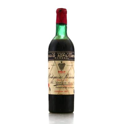 Bodegas Del Romeral Un Gran Vino Siglo Azpilicueta 1957 Rioja 