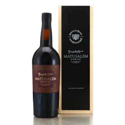 Gonzalez Byass Matusalem 30 Year Old Cream Sherry / Selfridges 2022