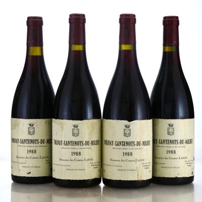 Dom. Des Comtes Lafon 1988 Volnay-Santenots-Du-Milieu 1er-Cru 4x75cl