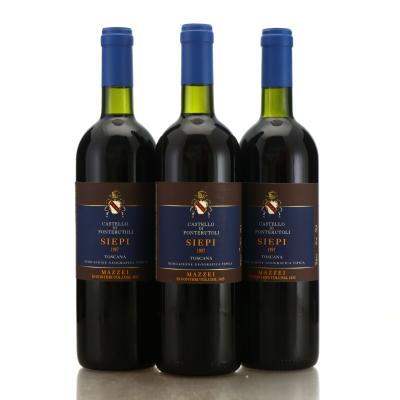 Mazzei Castello Di Fonterutoli Siepi 1997 Tuscany 3x75cl