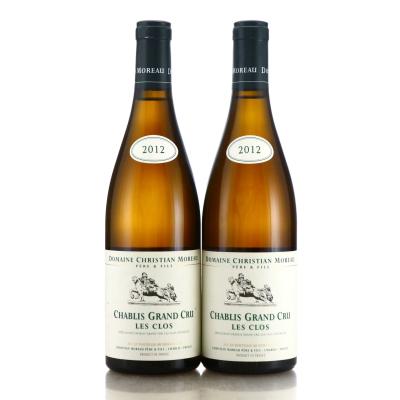 Dom. Christian Moreau Les Clos 2012 Chablis Grand Cru 2x75cl