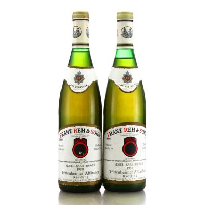 Franz Reh & Son Trittenheimer Altarchen Riesling 1988 Mosel 2x75cl / The Berliner Train