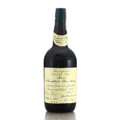 Jose Pemartin Berisford Solera 1914 Amontillado Sherry