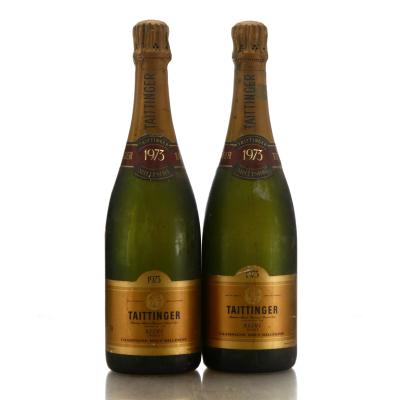 Taittinger Brut Millesime 1973 Vintage Champagne 2x75cl