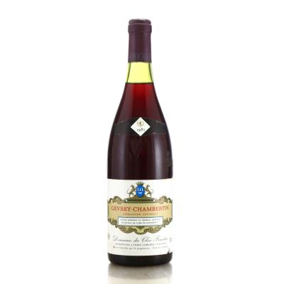 Dom. Du Clos Frantin 1983 Gevrey-Chambertin