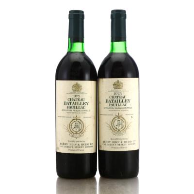 Ch. Batailley 1975 Pauillac 5eme-Cru 2x73cl / Berry Bros and Rudd