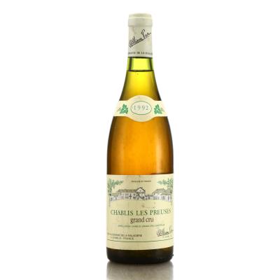 Domaine de la Maladiere Les Preuses 1992 Chablis Grand-Cru / William Fevre